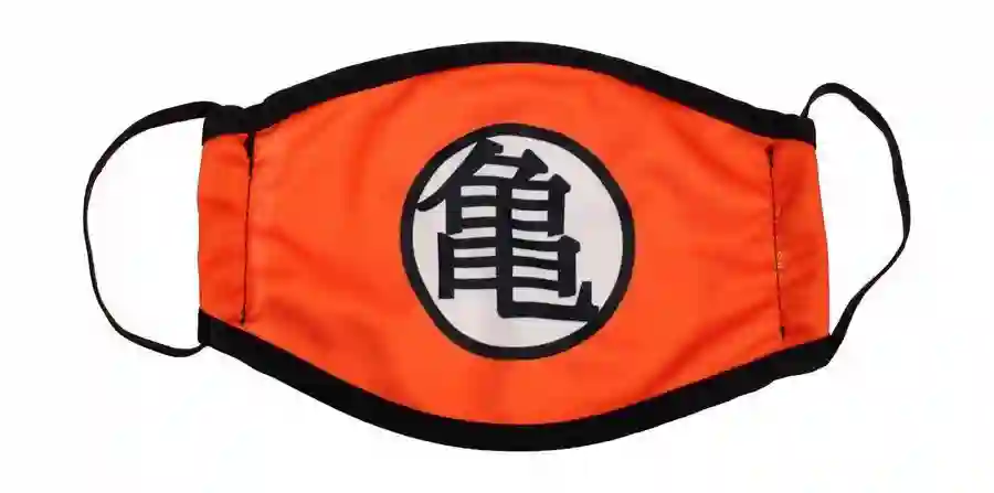 Mascarilla Símbolo Kame (tamaño infantil). Dragon Ball