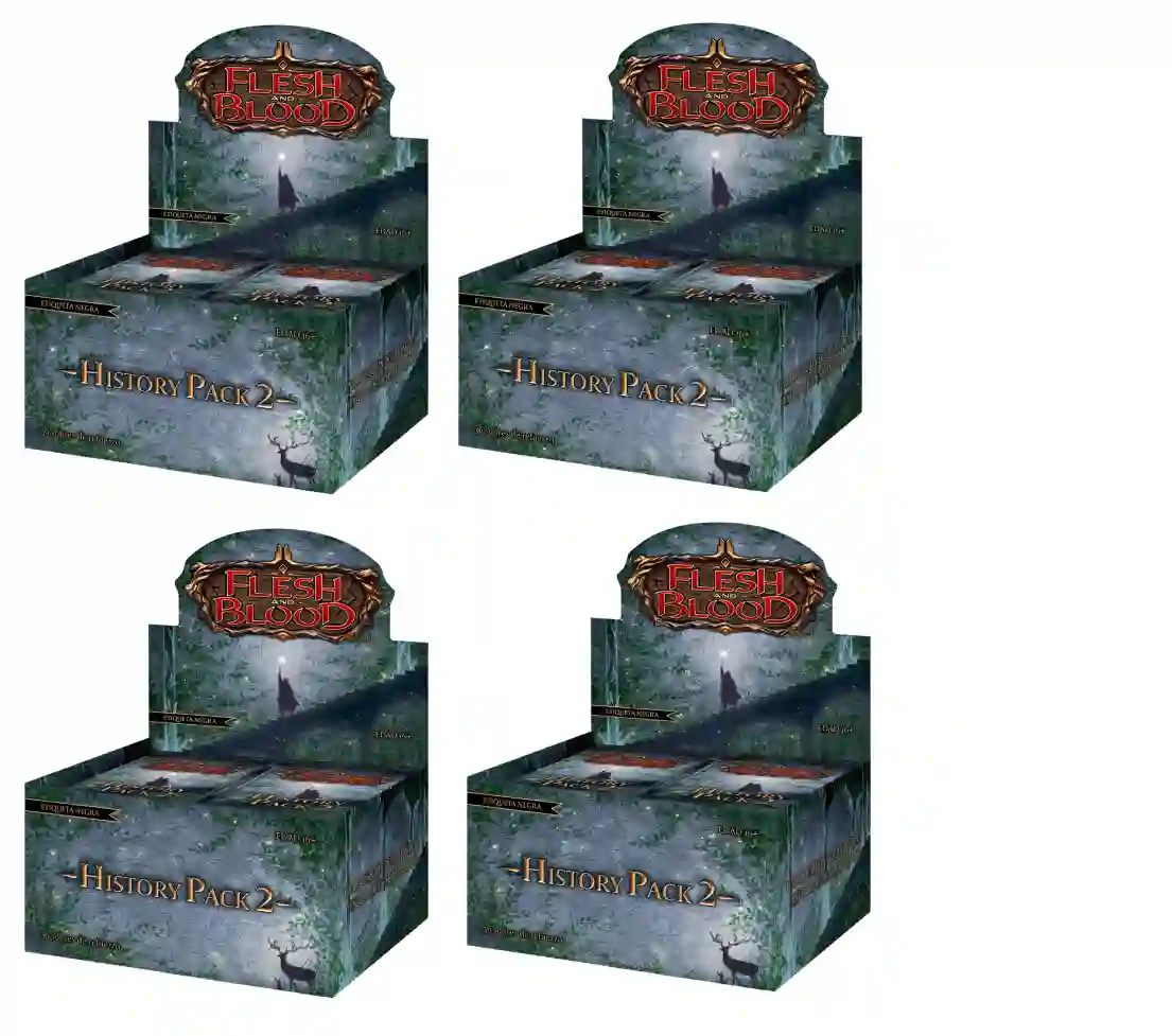 History Pack 2: Case (4 Cajas de Sobres) Español