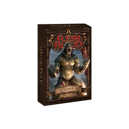 Rhinar Blitz Deck. History Pack (Spanish)