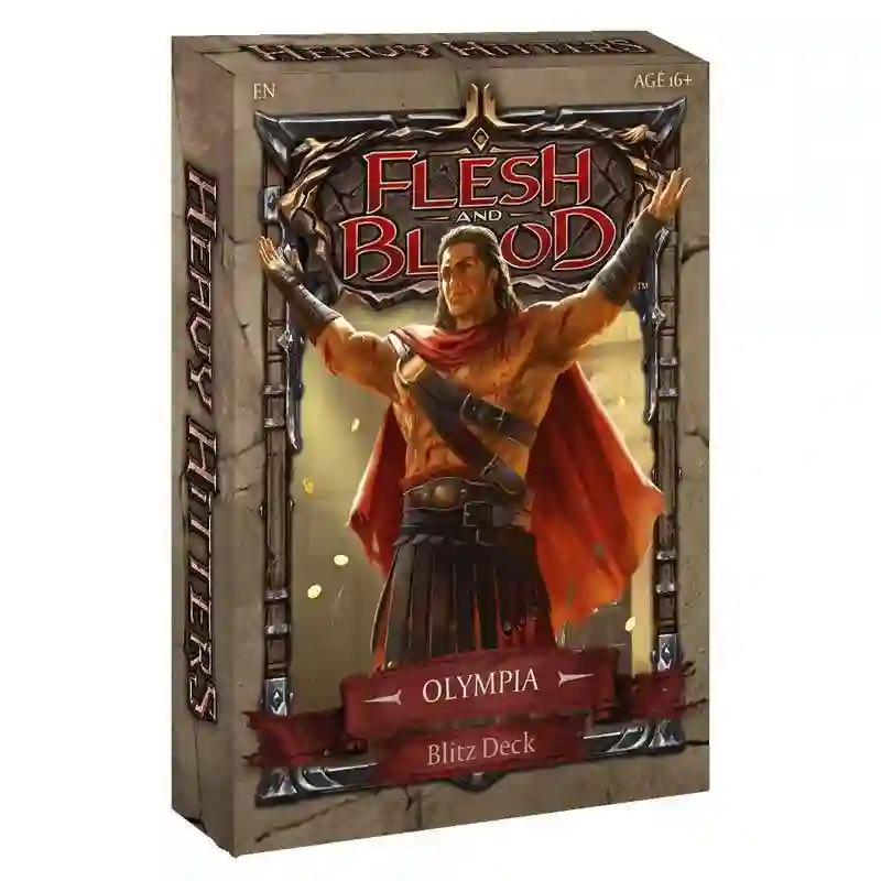 Heavy Hitters Olympia Blitz Deck. Flesh and Blood (inglés)