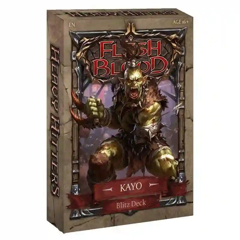 Heavy Hitters Kayo Blitz Deck. Flesh and Blood (inglés)