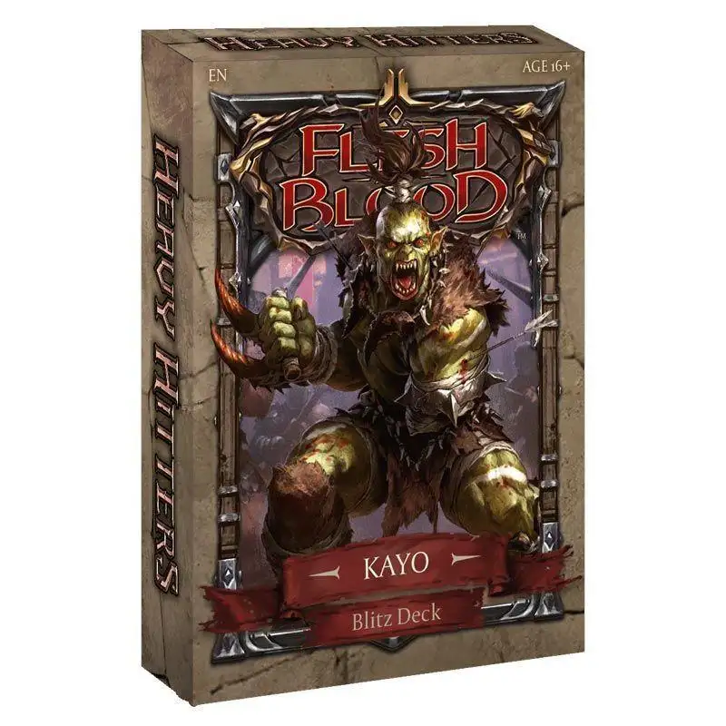 Heavy Hitters Kayo Blitz Deck. Flesh and Blood (English)
