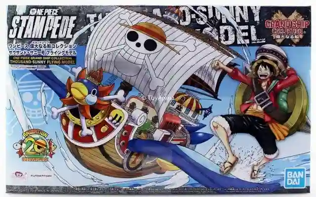 Maqueta Thousand Sunny Modelo Volador. Grand Ship Collection. One Piece