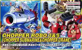 Maqueta Chopper Robot 3 y 5 (Chopper Submarine & Chopper Crane)