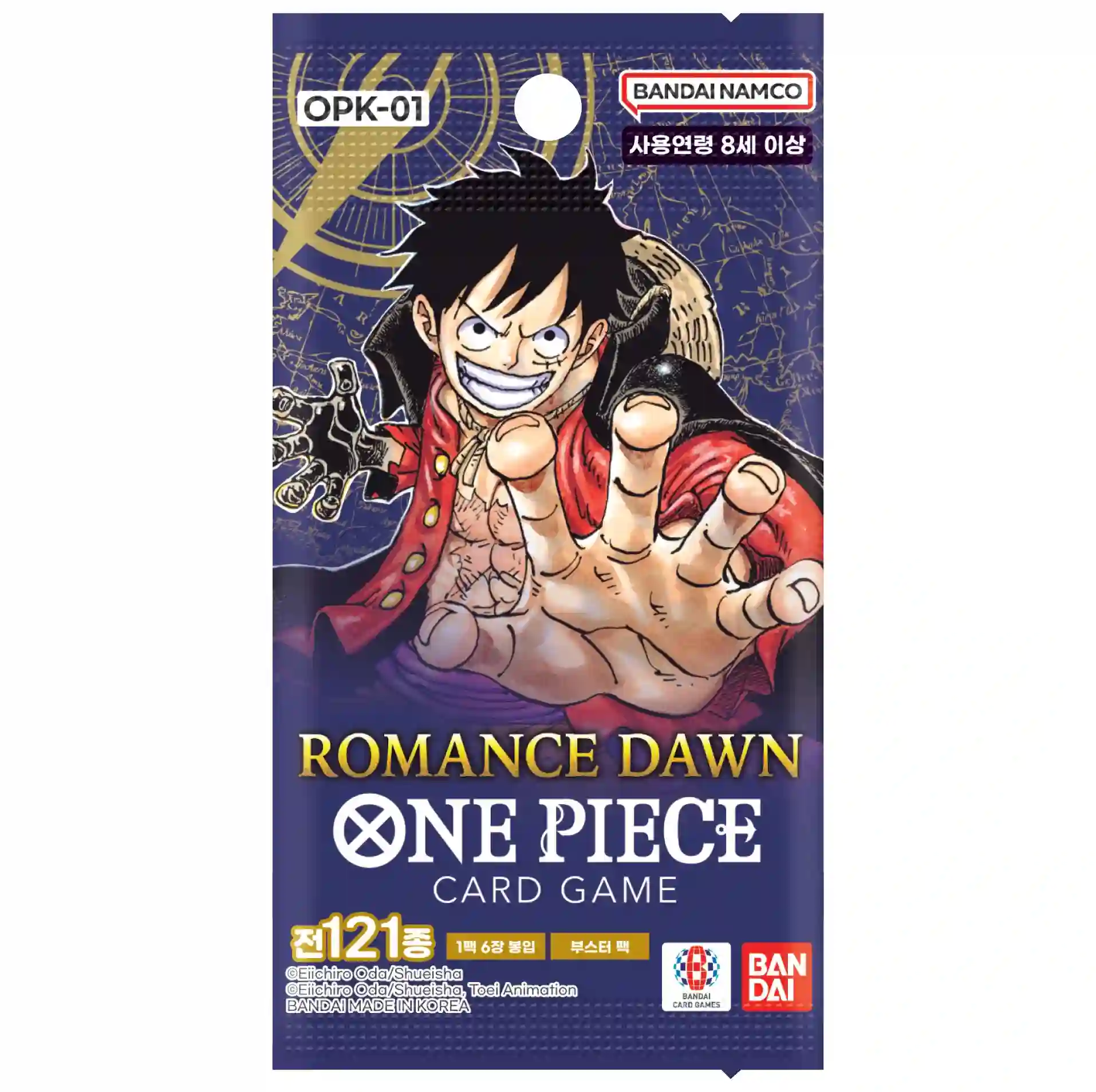 One Piece Romance Dawn OP01: Sobre (Coreano)