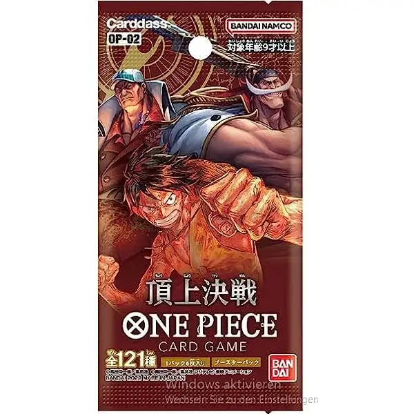 One Piece Paramount War OP02: Sobre (Coreano)