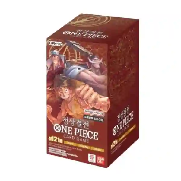 One Piece Paramount War OP02: Caja de Sobres (24) Coreano