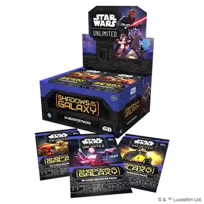 Star Wars Unlimited: Shadows of the galaxy. Envelope box (24) English