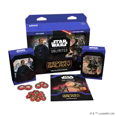 Star Wars Unlimited: 2 Player Starter Kit. Shadows of the galaxy. Mandalorian and Moff Gideon (English)