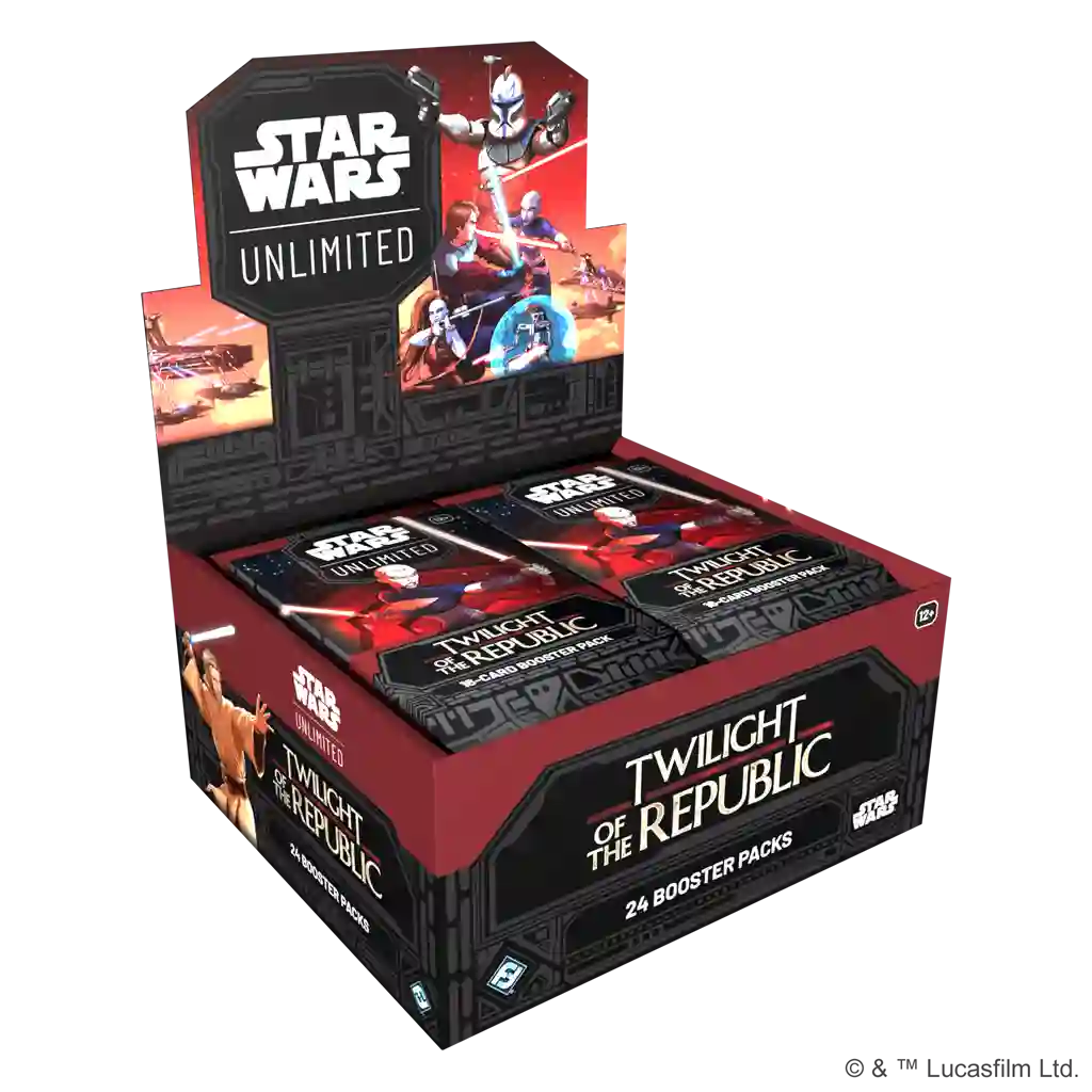 Star Wars Unlimited: El Ocaso de la República. Caja de Sobres (24) Español