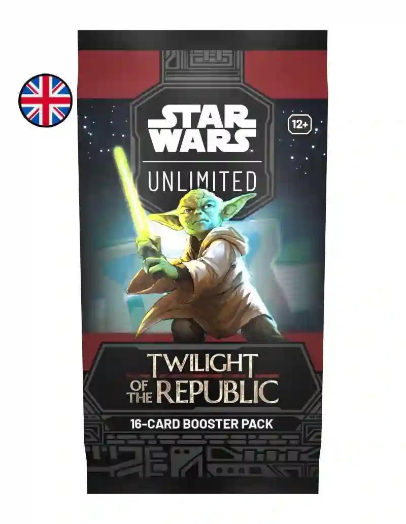 Star Wars Unlimited: El Ocaso de la República.Sobre (16) Inglés