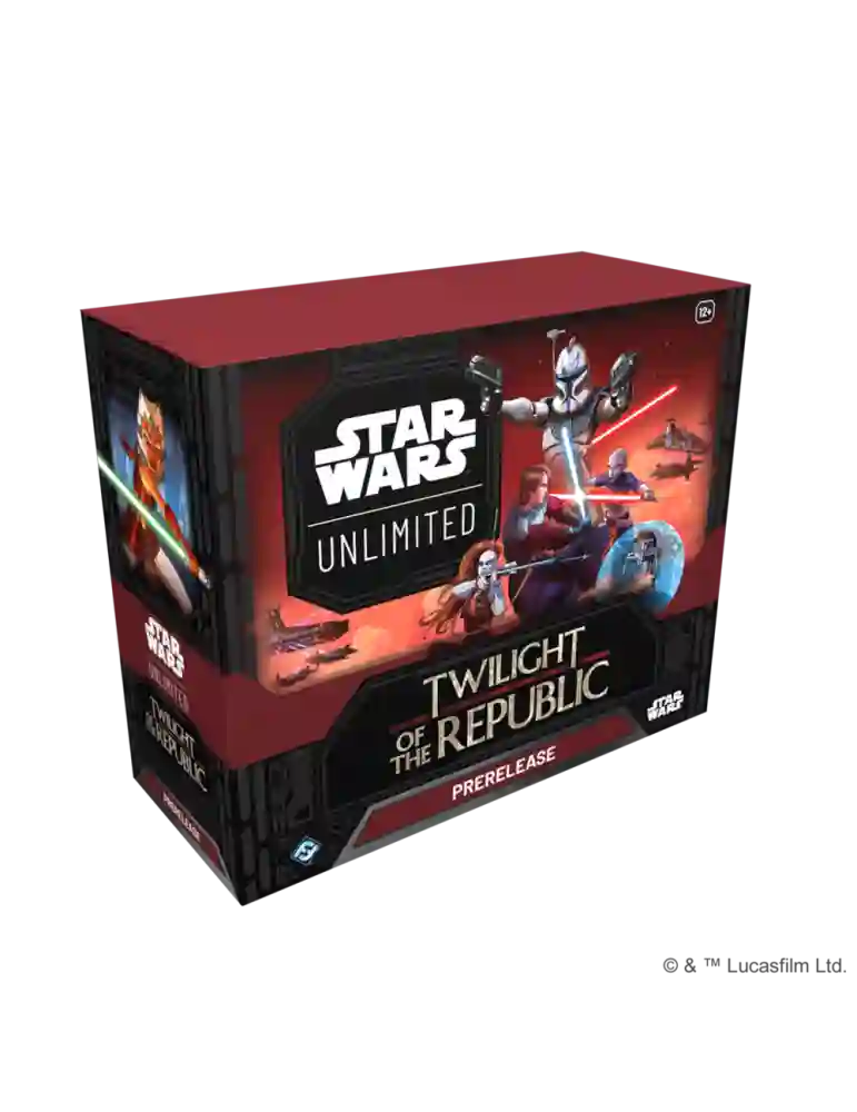 Star Wars Unlimited - El Ocaso De La Republica: Caja de Presentación (Inglés)