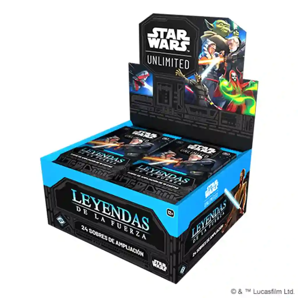 Star Wars Unlimited - Force Legends: Envelope Box (24) Spanish