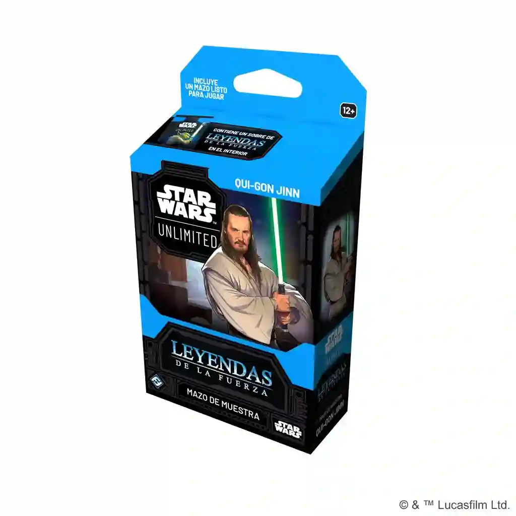 RESERVA Star Wars Unlimited - Leyendas de la Fuerza: Mazo Qui-Gon Jinn (Español)