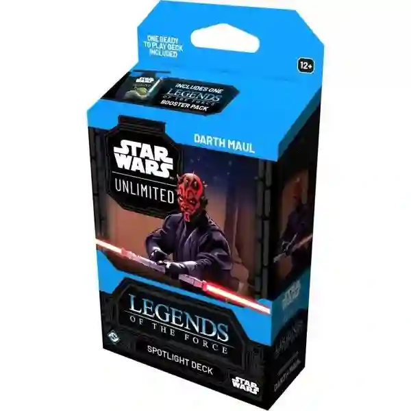 RESERVA Star Wars Unlimited - Leyendas de la Fuerza: Mazo Darth Maul (Inglés)