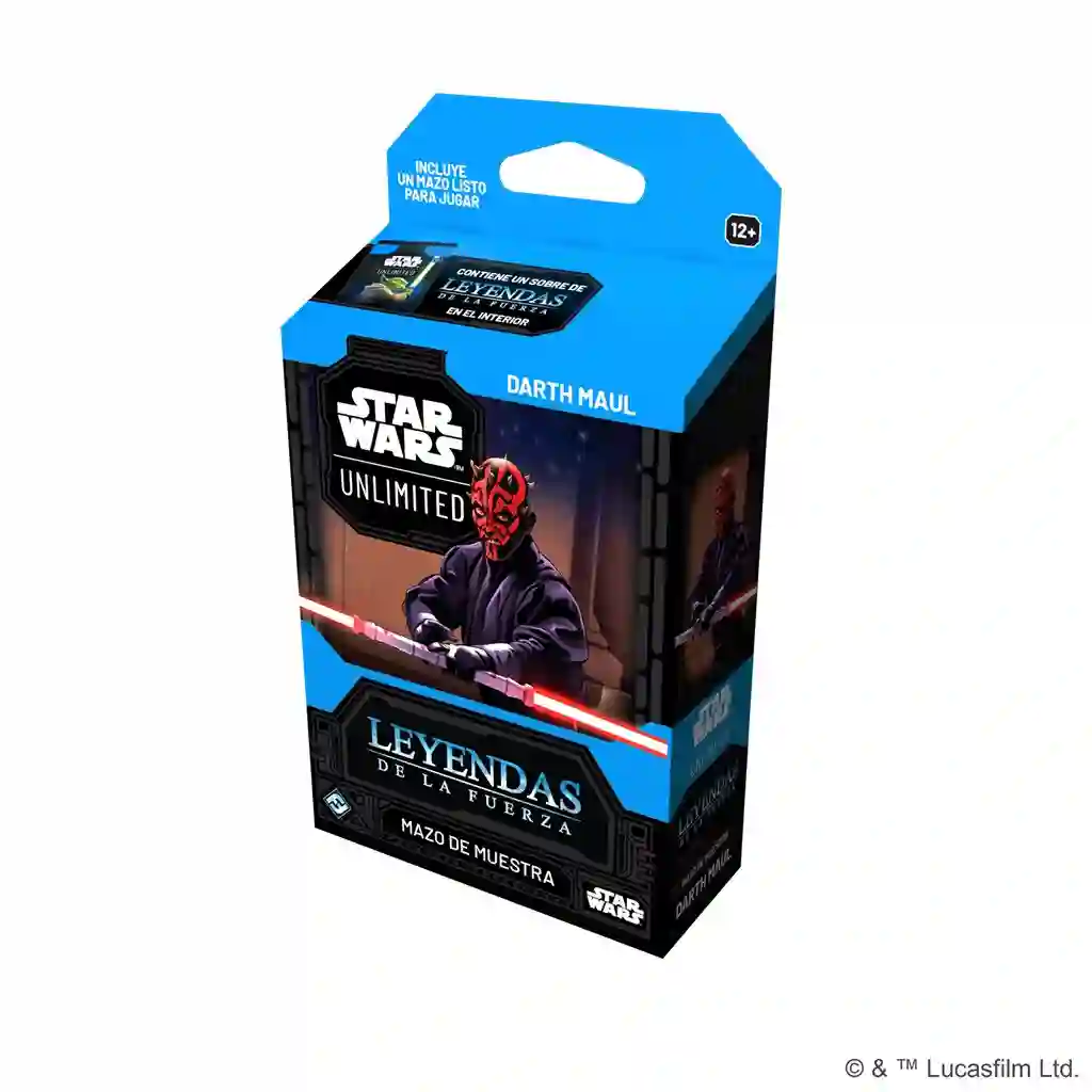 RESERVA Star Wars Unlimited - Leyendas de la Fuerza: Mazo Darth Maul (Español)