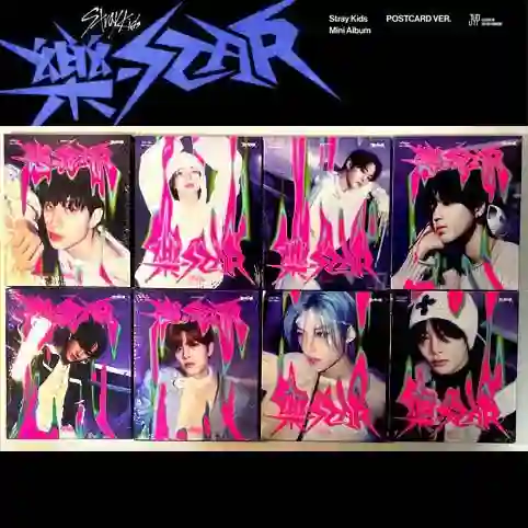 Stray Kids - Rock -Star (8th mini album) Postcard see.