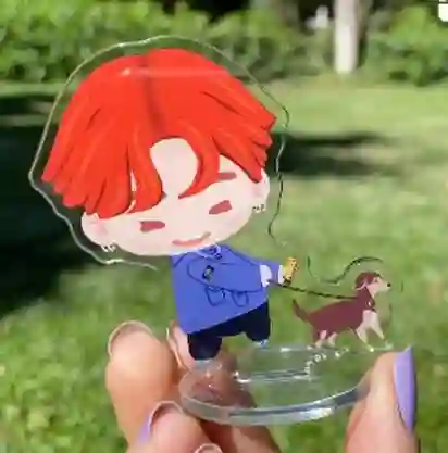 Keychain / Acrylic Decoration BTS COLORS BY V (Various Models)