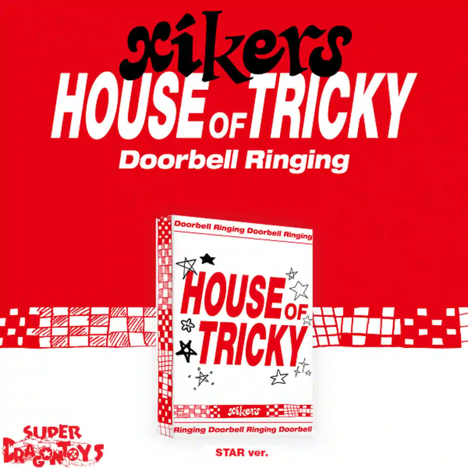 XIKERS - HOUSE OF TRICKY: Doorbell Ringing (1st Mini Album )