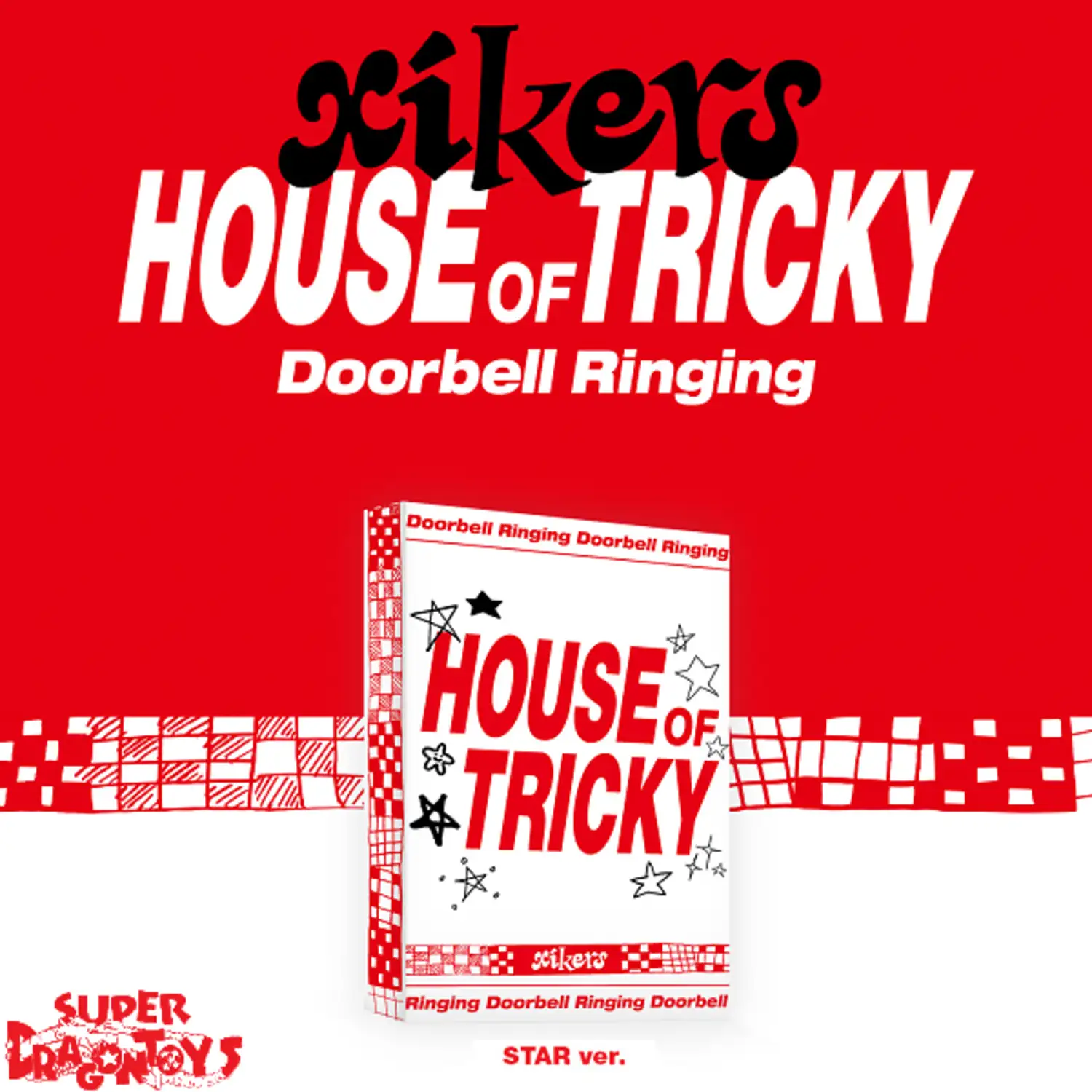 XIKERS - HOUSE OF TRICKY: Doorbell Ringing (1st Mini Album )