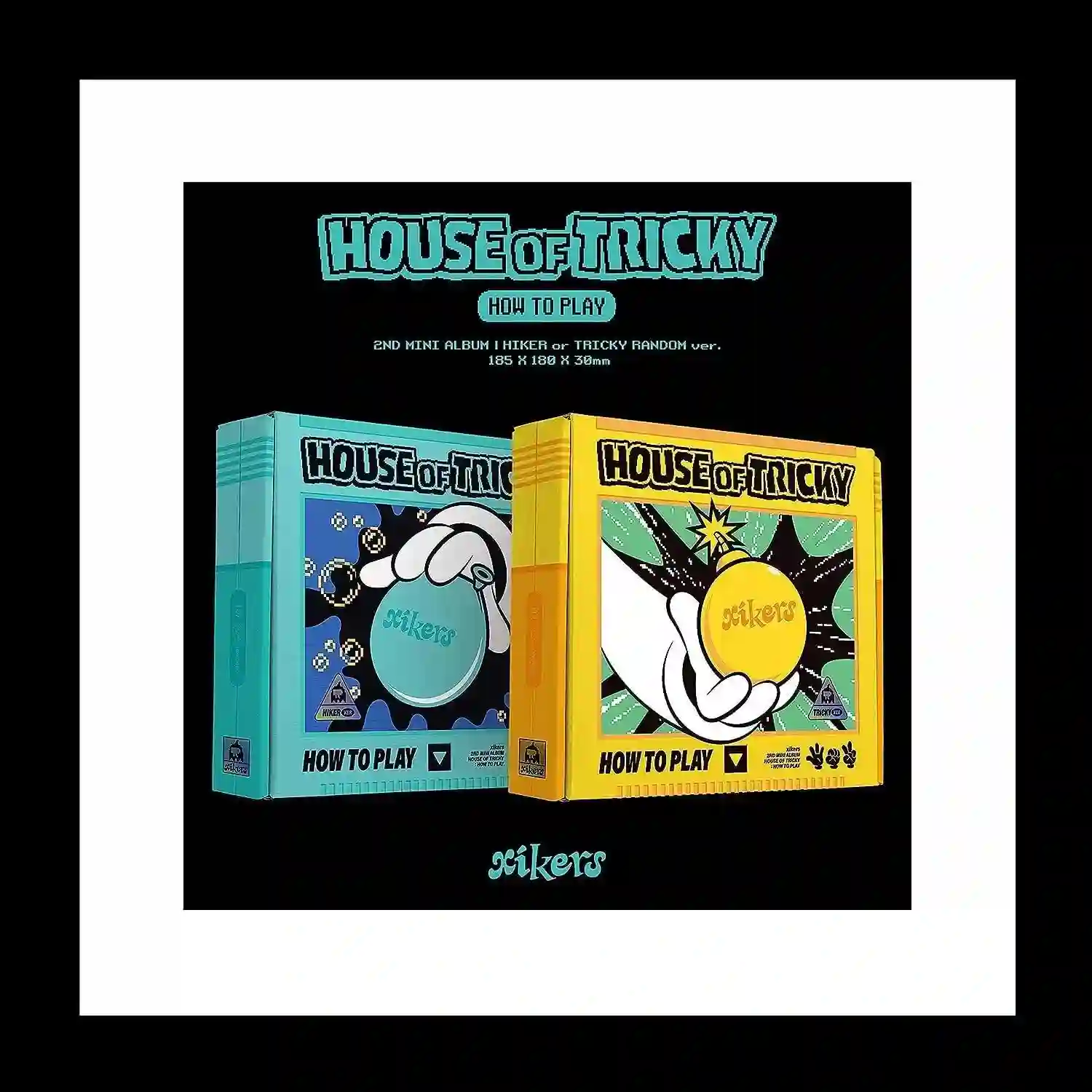 XIKERS - HOUSE OF TRICKY: HOW TO PLAY (2nd Mini Album)