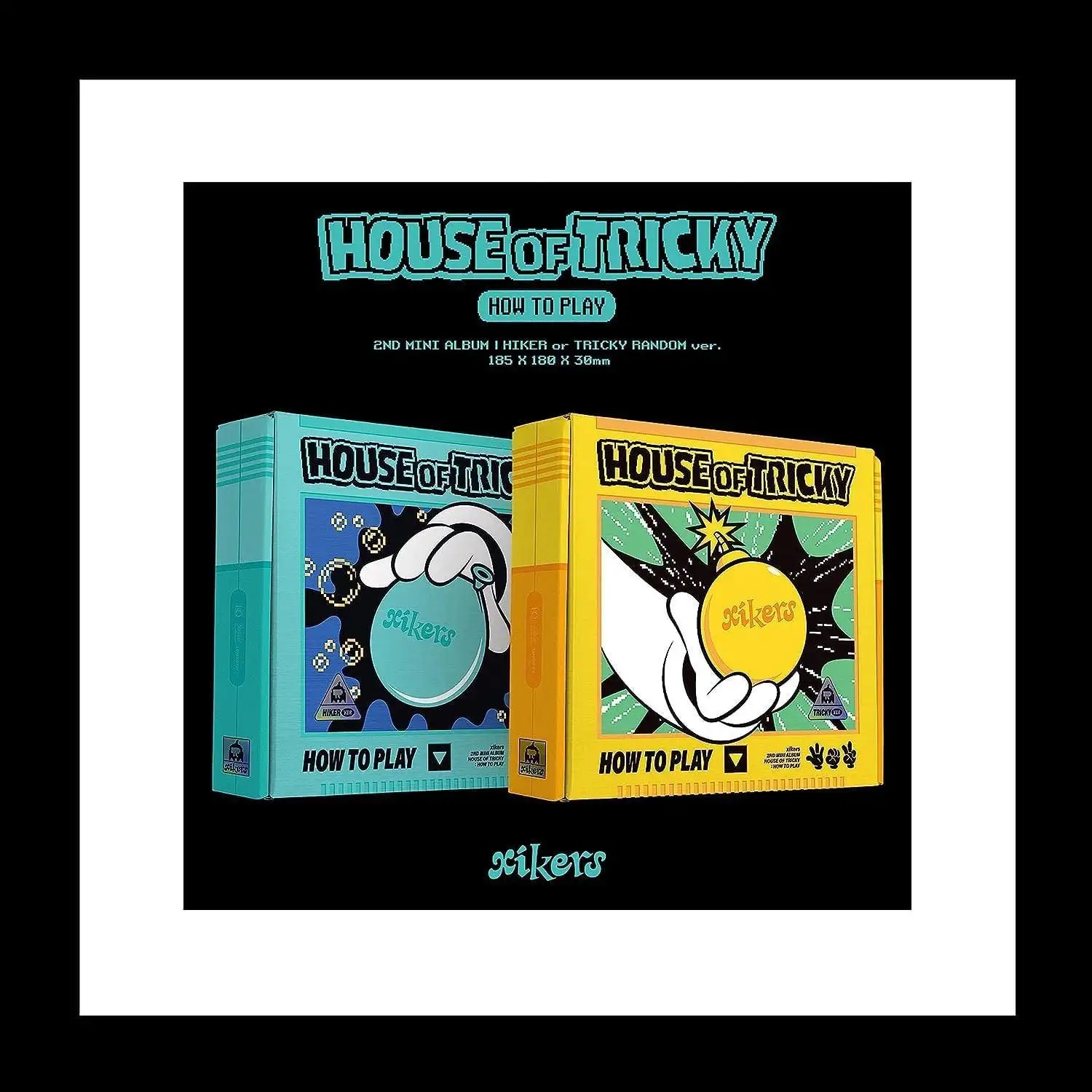 XIKERS - HOUSE OF TRICKY: HOW TO PLAY (2nd Mini Album)