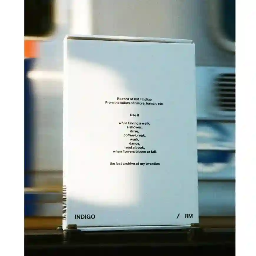 BTS - RM- INDIGO (1ER ÁLBUM EN SOLITARIO)