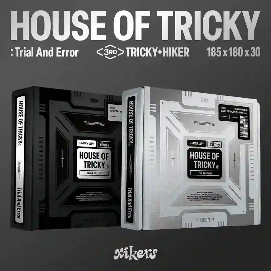 xikers - HOUSE OF TRICKY: Trial And Error (3er Mini Album)