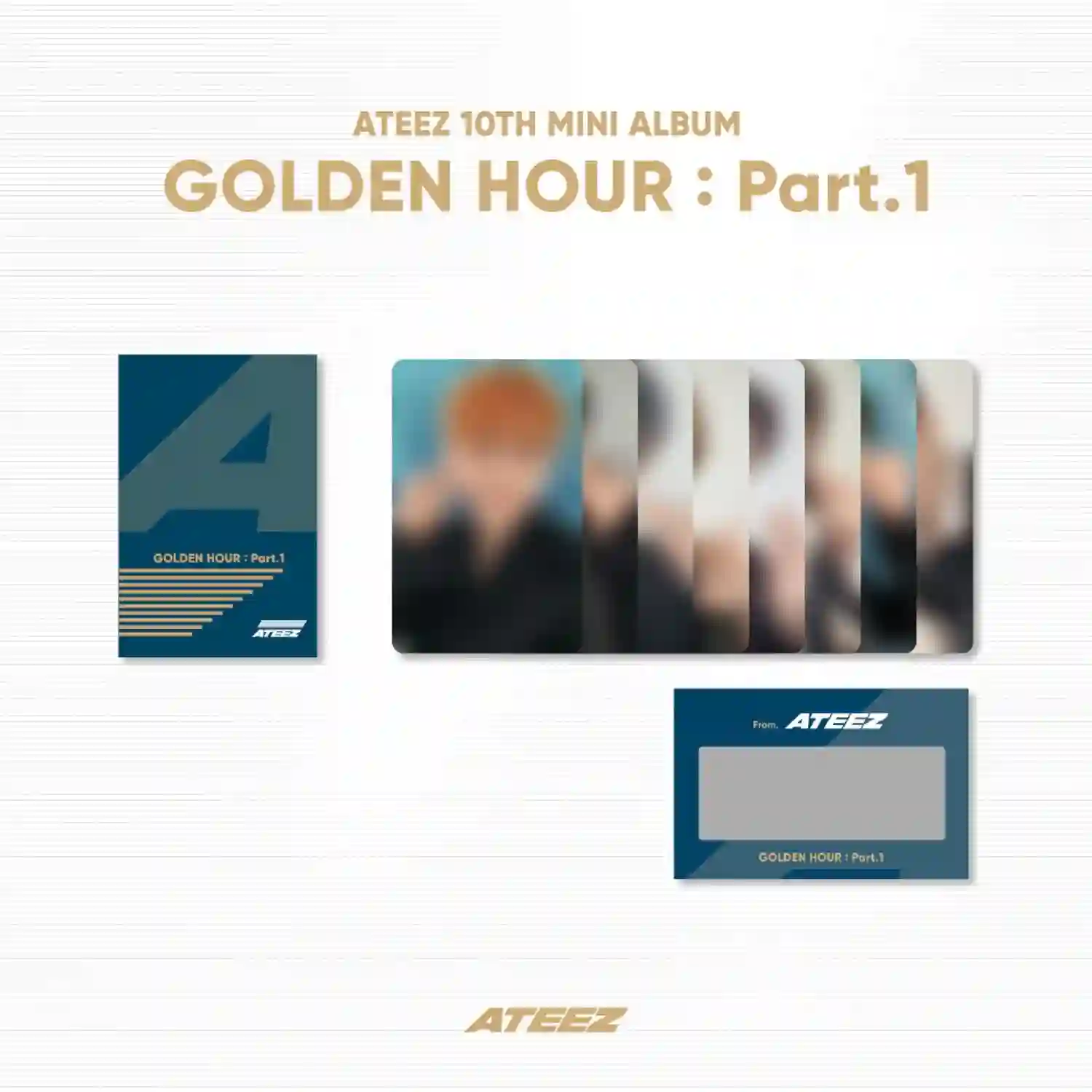 ATEEZ  - Photo & Scratch Card Set A