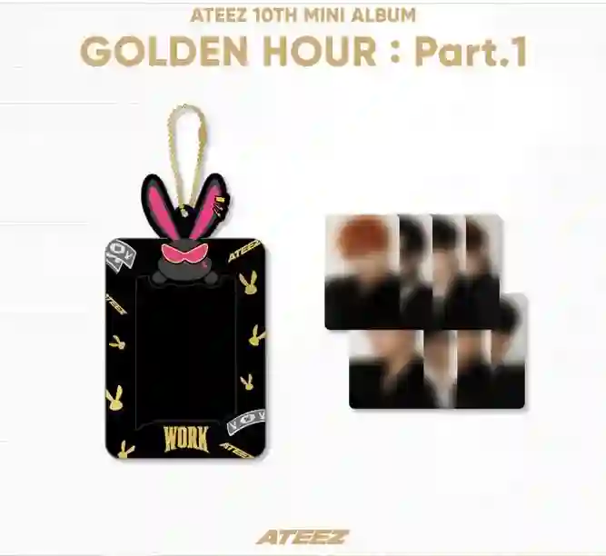 ATEEZ - 'Golden Hour: Part.1'  PhotoCard Holder Set