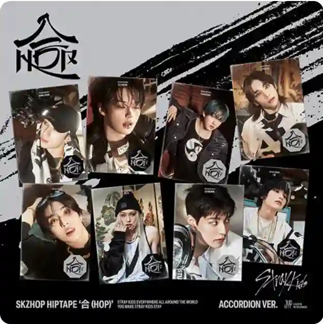 STRAY KIDS - SKZHOP HIPTAPE [合 (HOP)] (ACCORDION Ver.)
