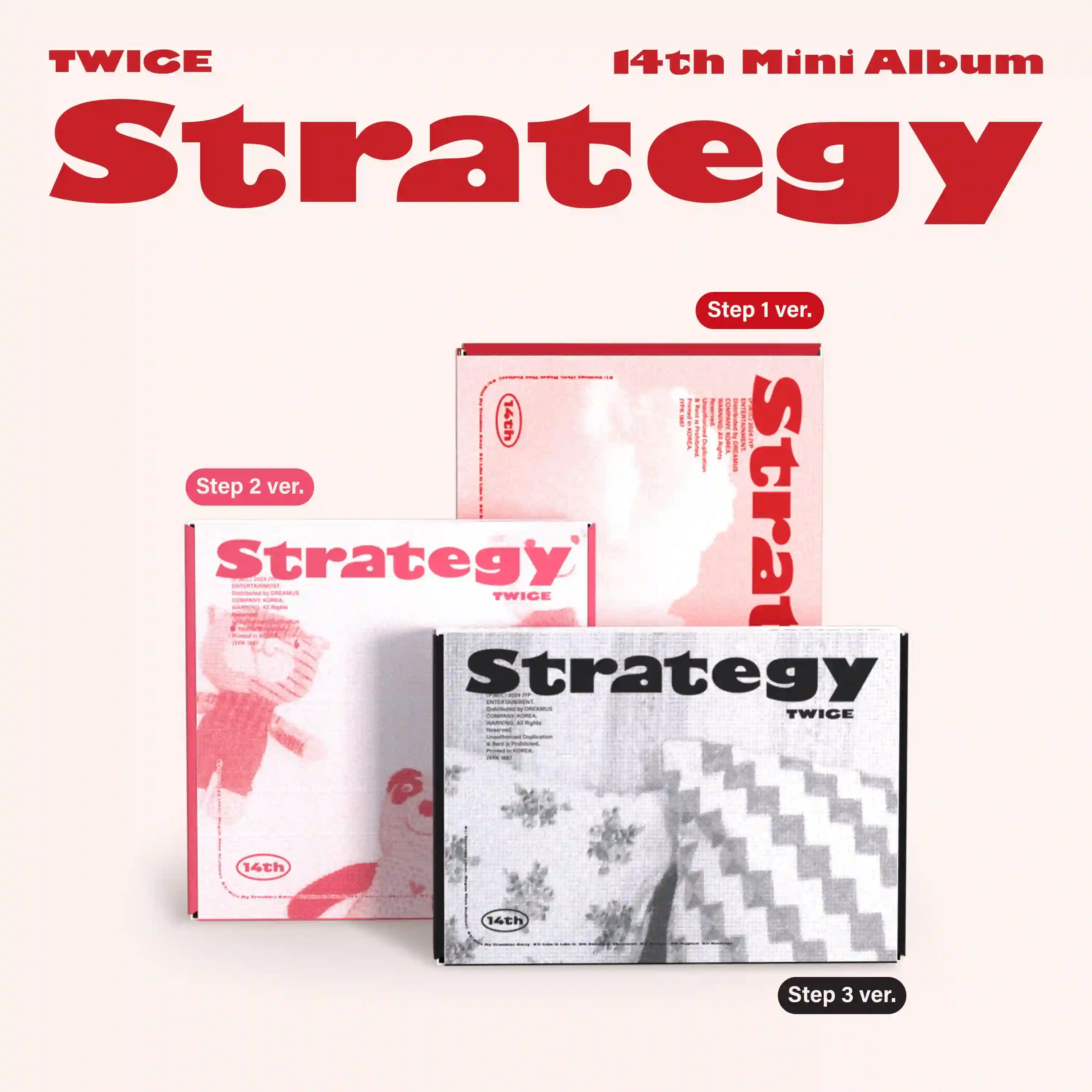 TWICE - 14th Mini Album [Strategy]