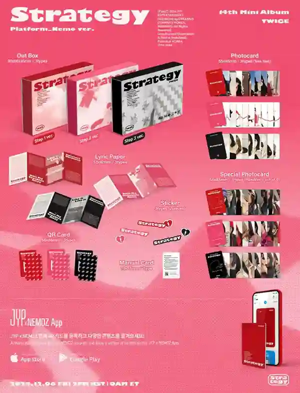 TWICE - 14th Mini Album [Strategy] Nemo Version