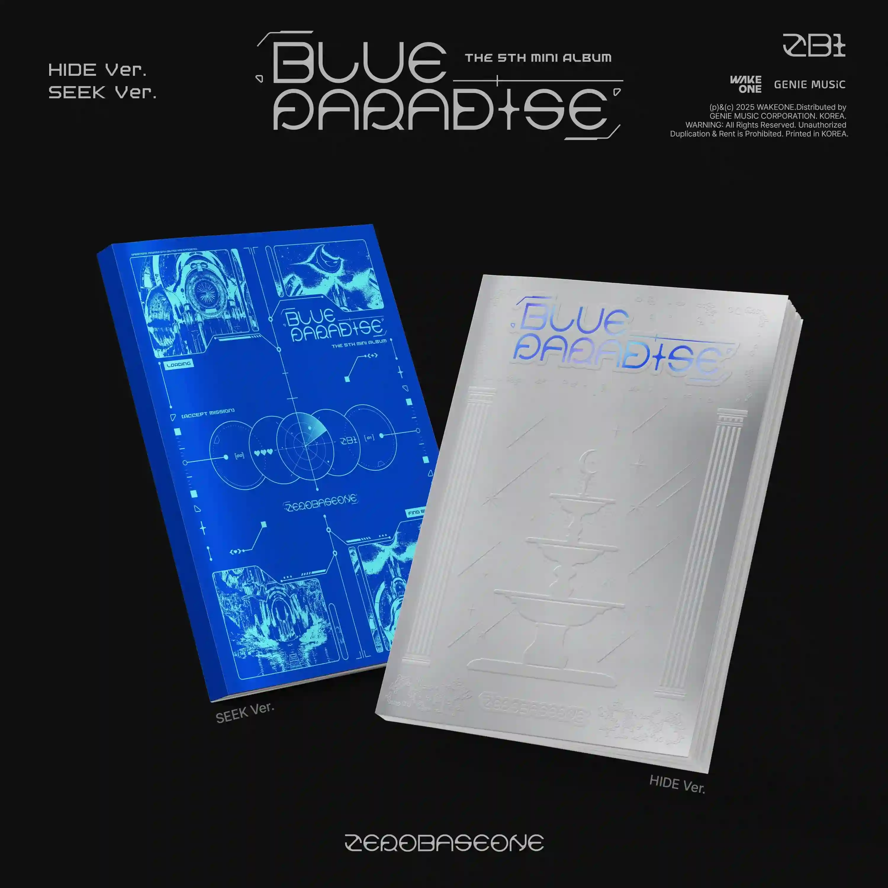 Zerobaseone ZB1 - Blue Paradise (Photobook see.) + Photocard Official