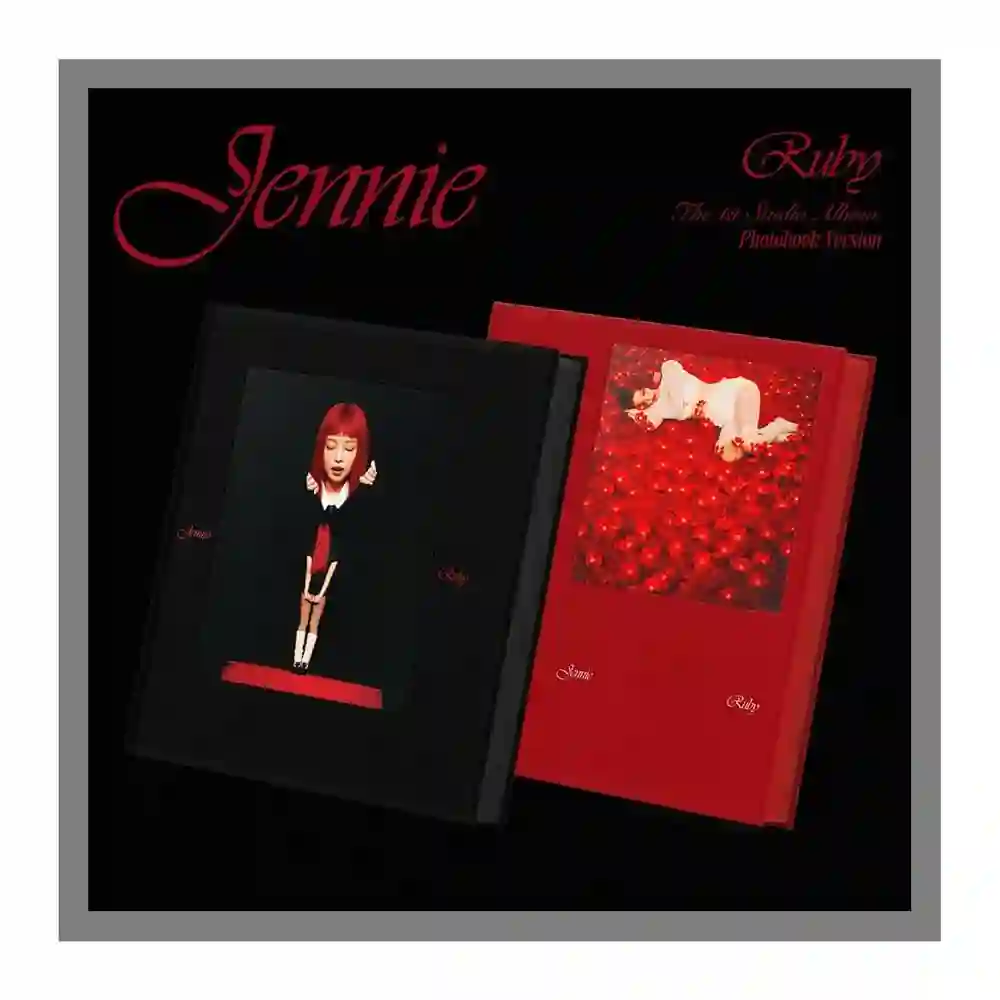 BLACKPINK - JENNIE - RUBY (Photobook Ver) + Photocard Official
