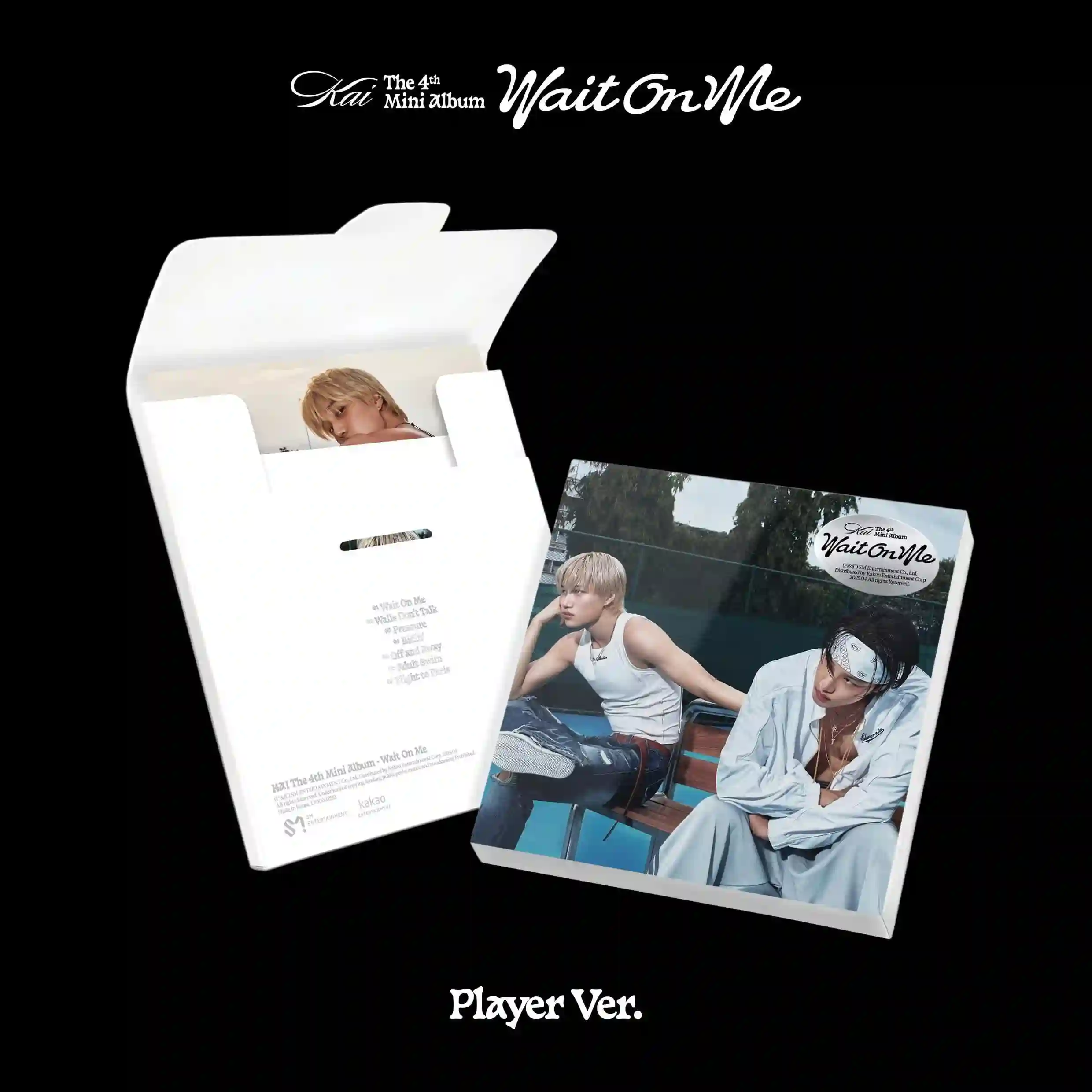 Pre-Order KAI (EXO) - Wait On Me - 4th Mini Album (Player Ver.)