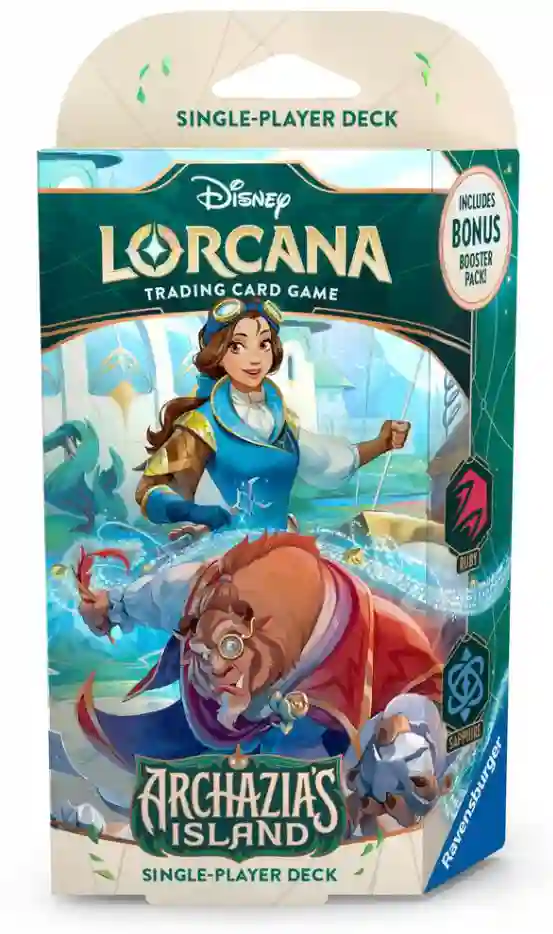 Lorcana Archazia's Island: Ruby / Saphire Starter Deck (Inglés)