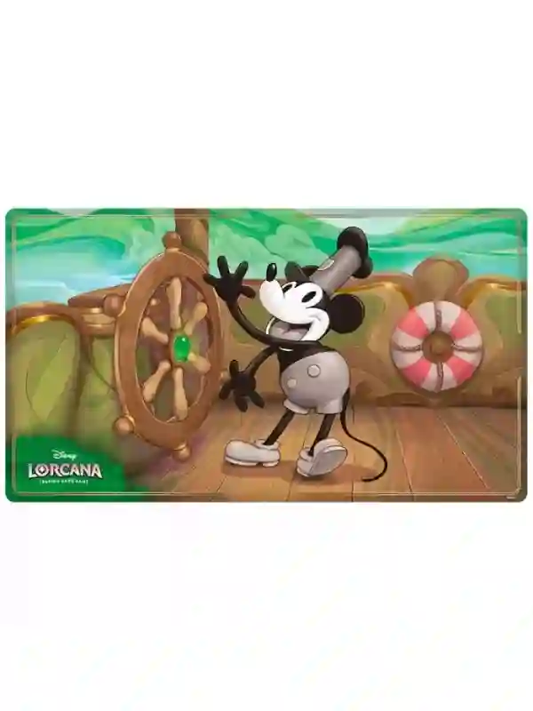 Lorcana Tapete Mickey Mouse - Steamboat Pilot The First Chapter