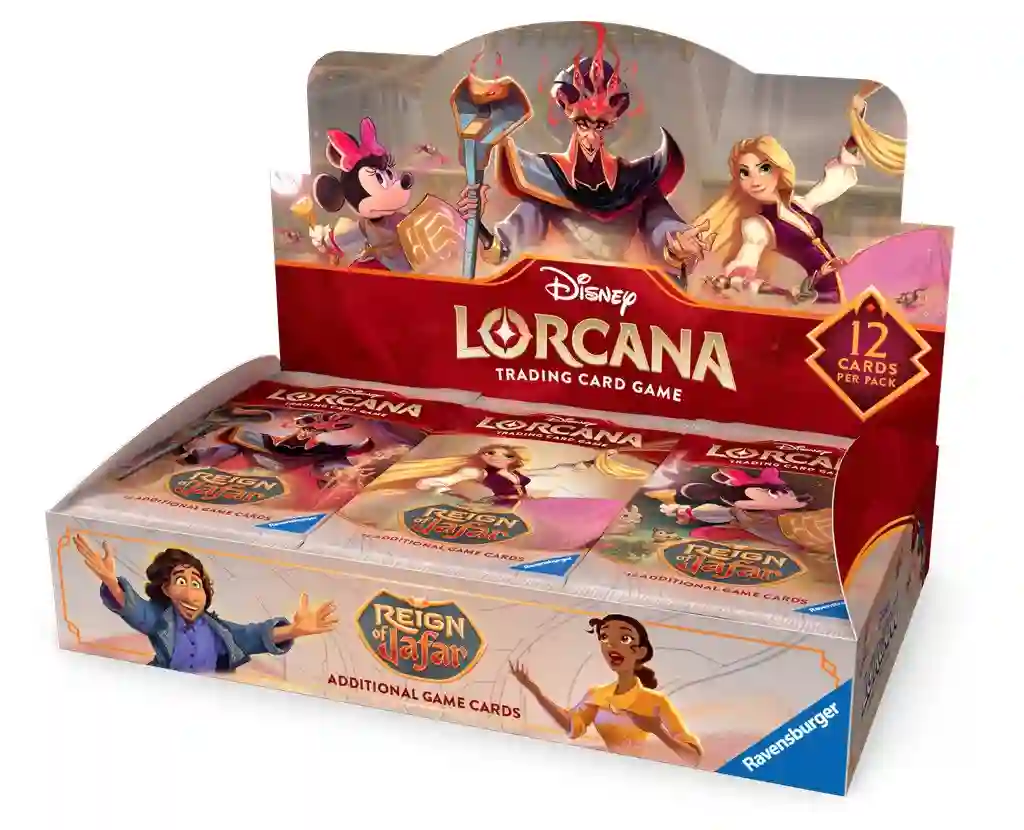 RESERVA Lorcana Reign of Jafar: Caja de Sobres (24) Inglés