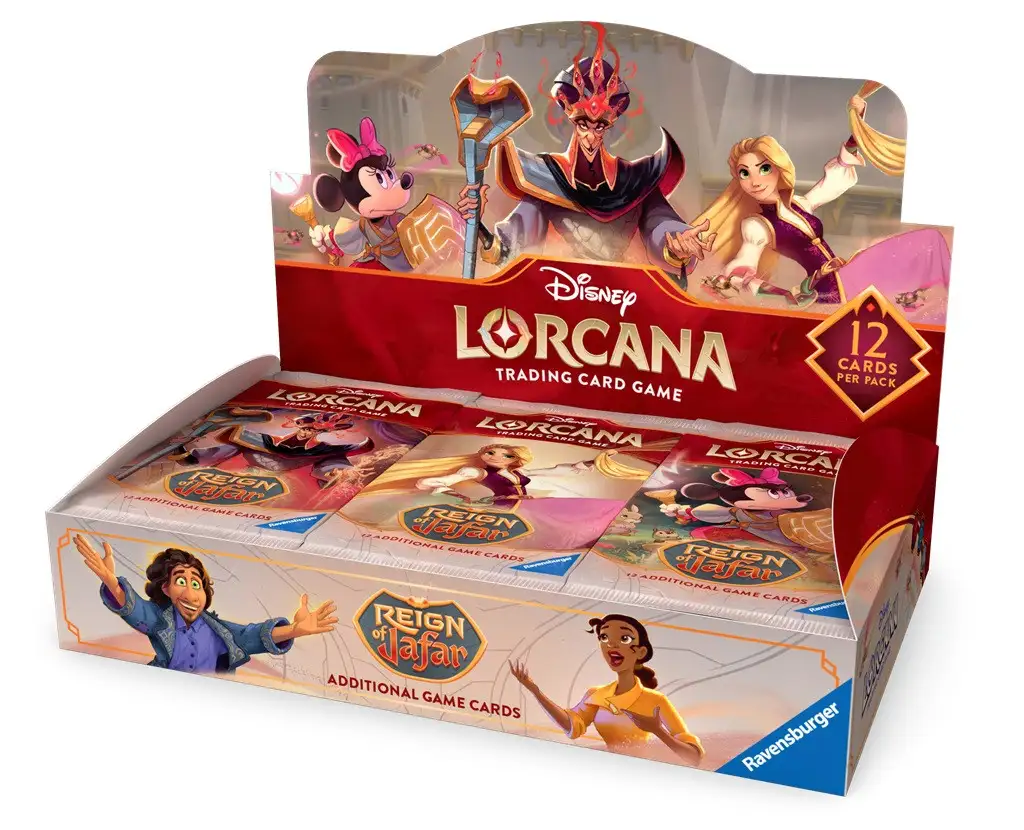 RESERVA Lorcana Reign of Jafar: Caja de Sobres (24) Inglés