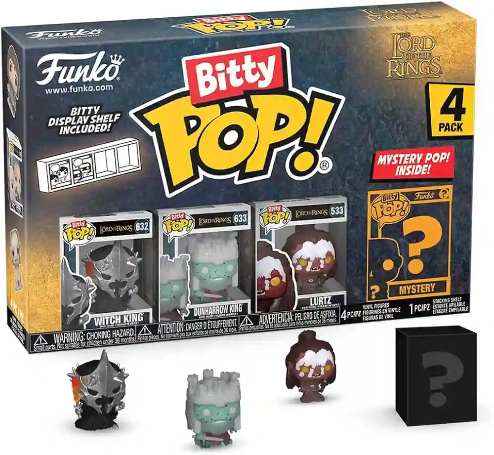 Funko Pop Bitty. El Rey Brujo. El Señor de los Anillos