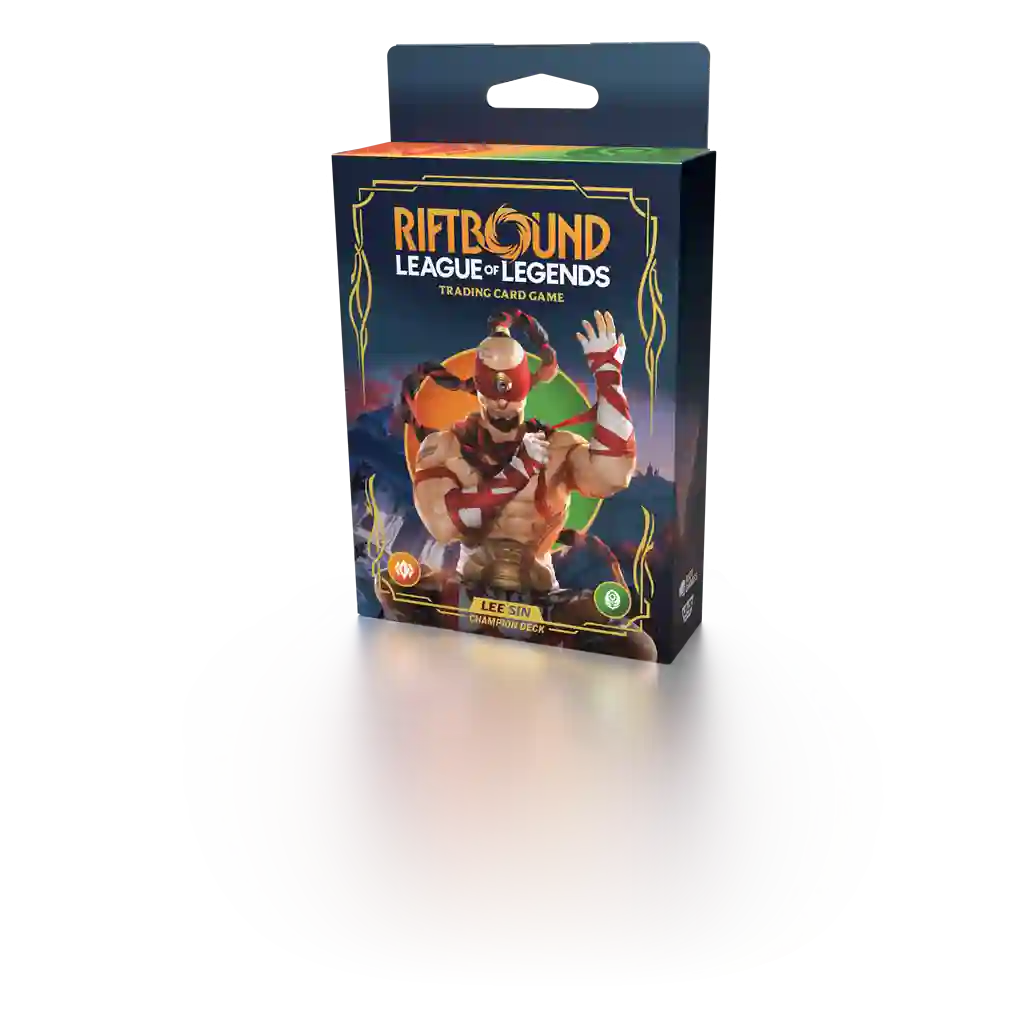 RESERVA Riftbound: League of Legends TCG - Set One: Origins Champion Deck Lee Sin (Inglés)