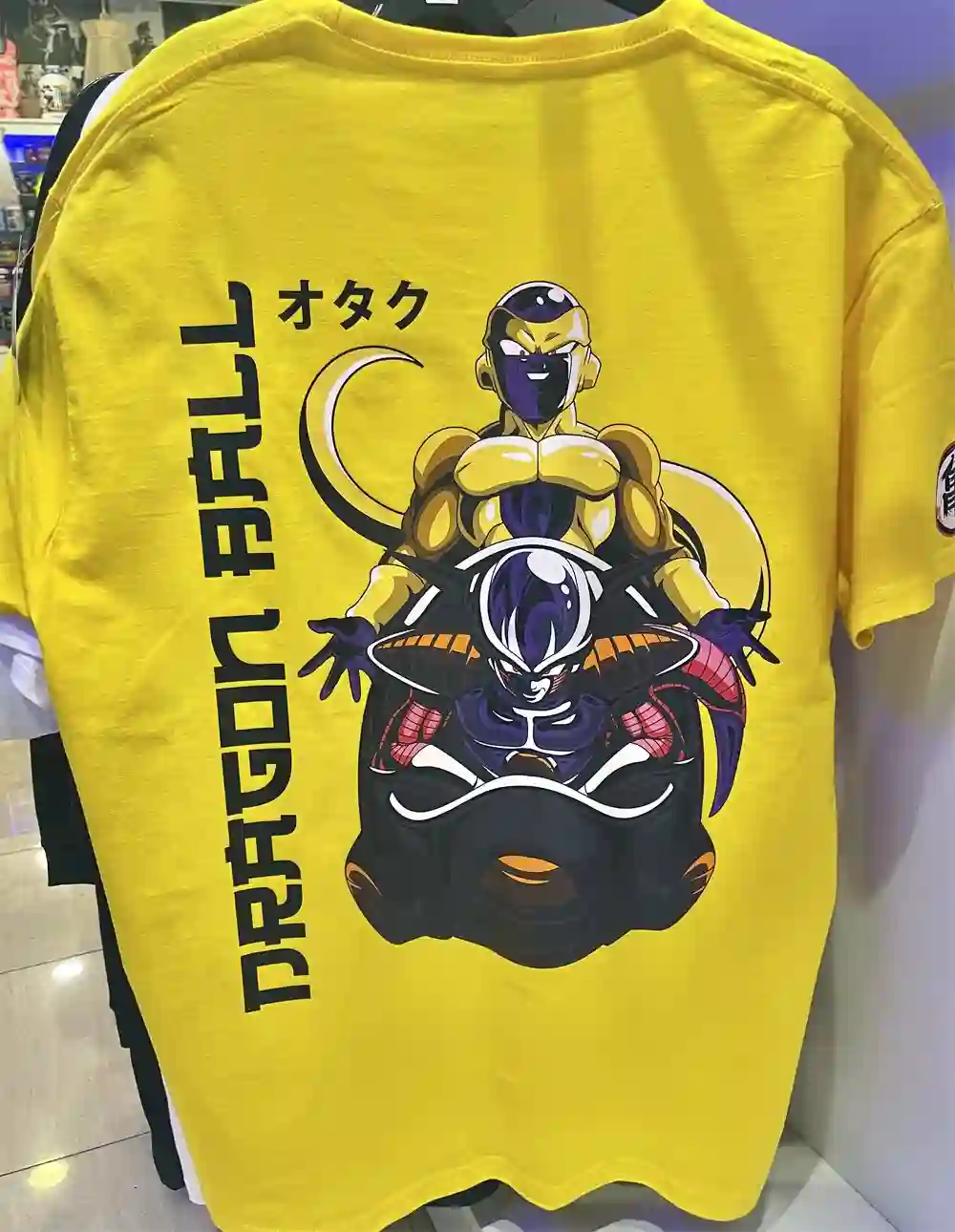New Oversize Yellow Freezer Dragon Ball shirt