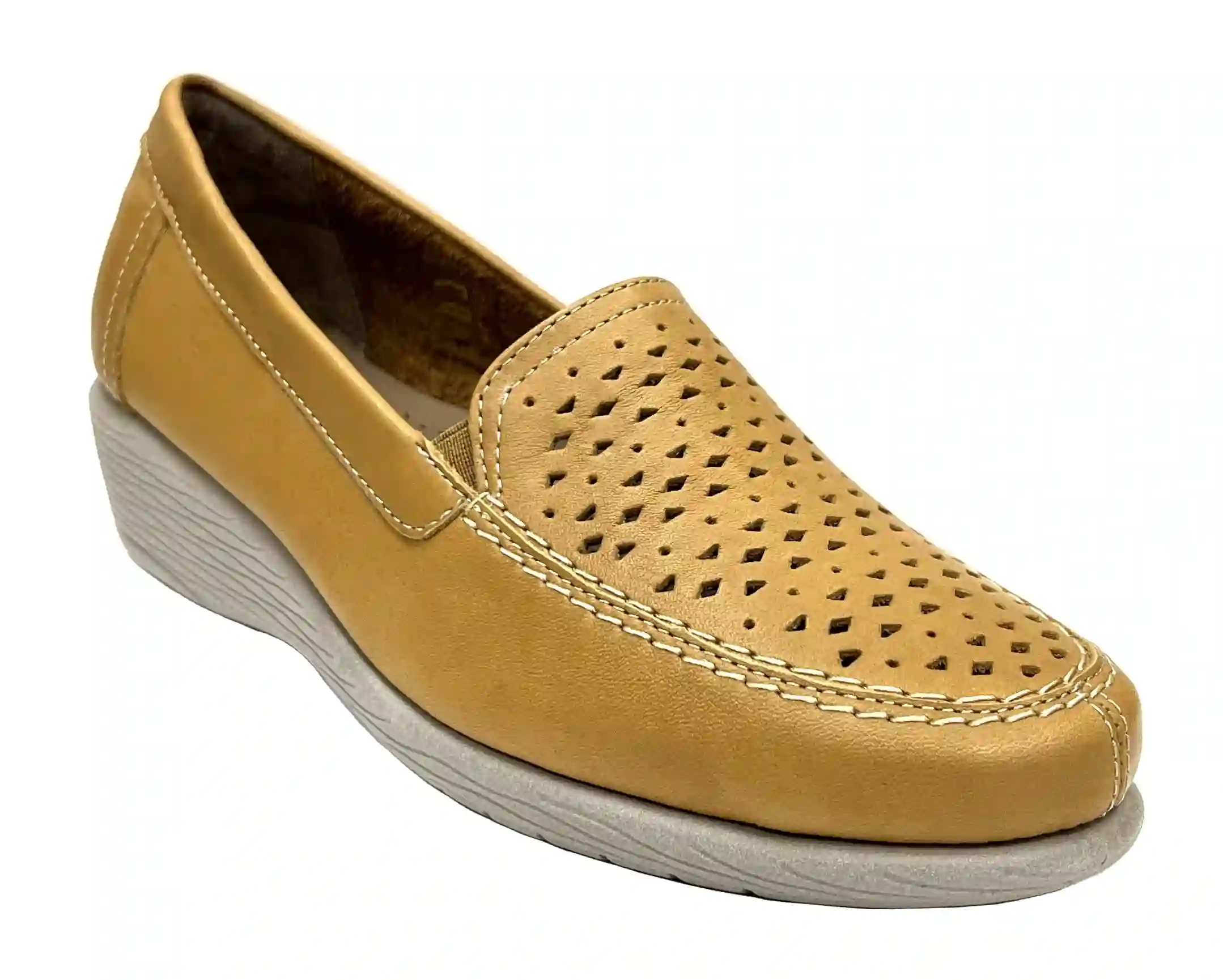 Flex&Go 85 ST0898 Natur Light Taupe Mocasín Mujer