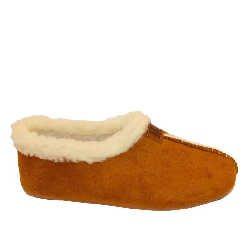 CLOSED BORREGO CAMEL SHOE