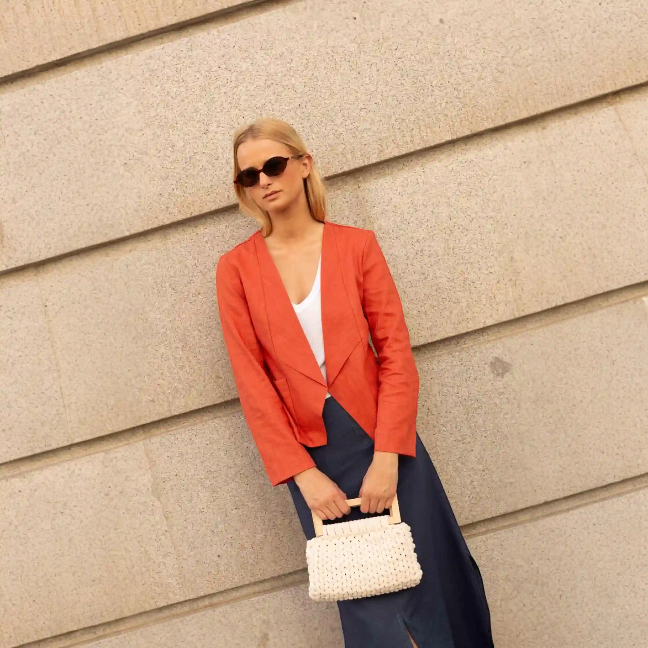 Chaqueta Capitan Lino naranja