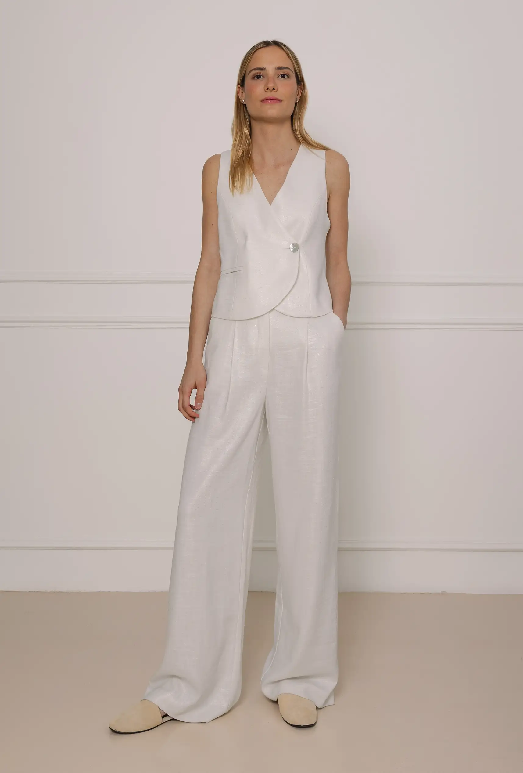 90s linen set - Image 2