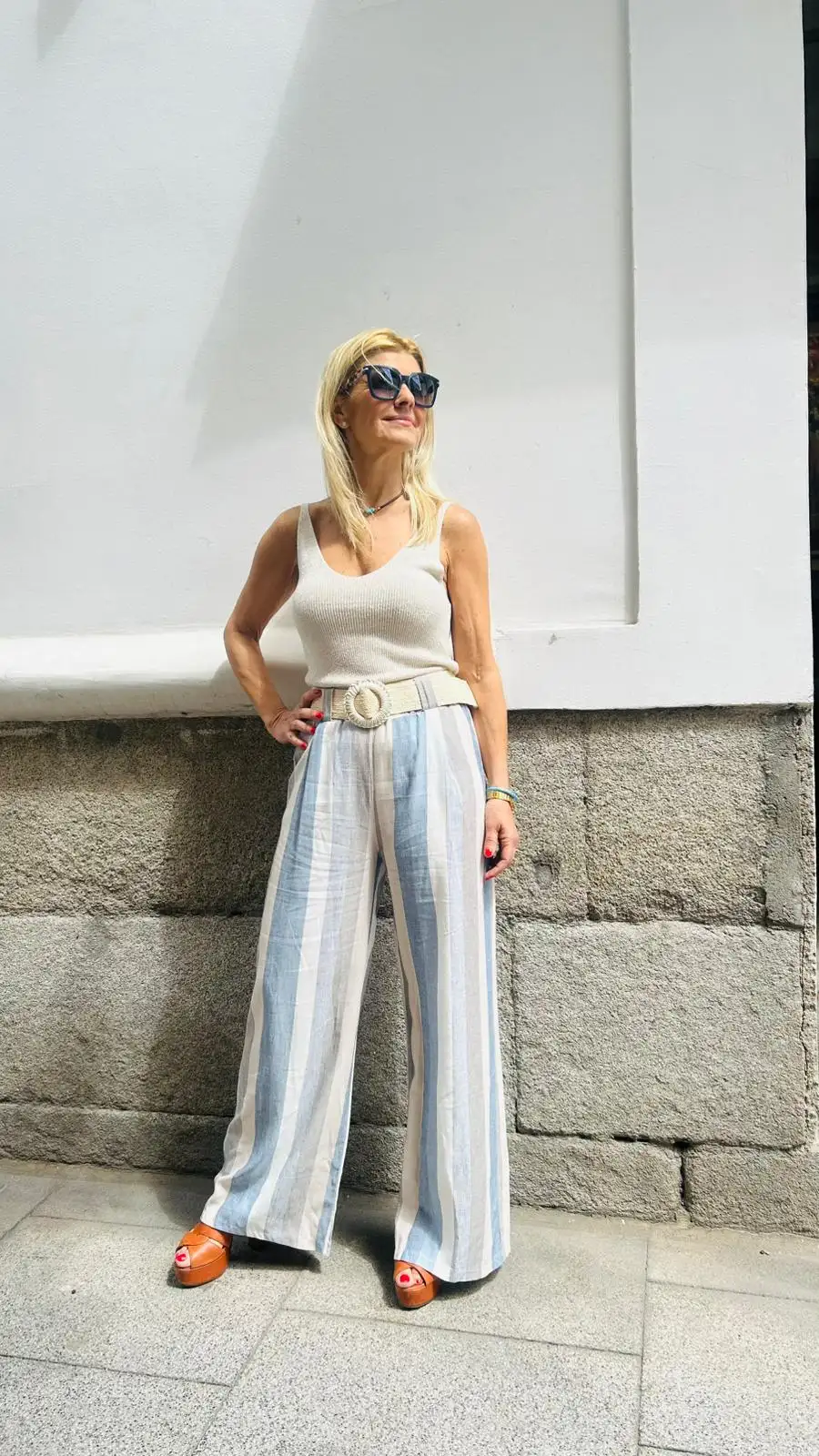 Striped pants (palazzo) - Image 3