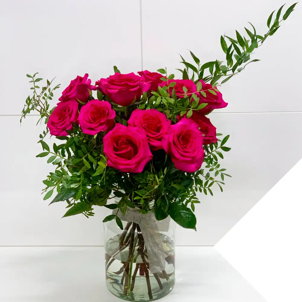 Ramo de Rosas Fucsia