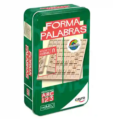 Formapalabras Madera Caja Chapa Pequeño